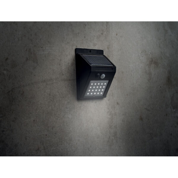 Reklamní světlo na senzor pohybu s 20 LED diodami z PP, PIR a CDS.